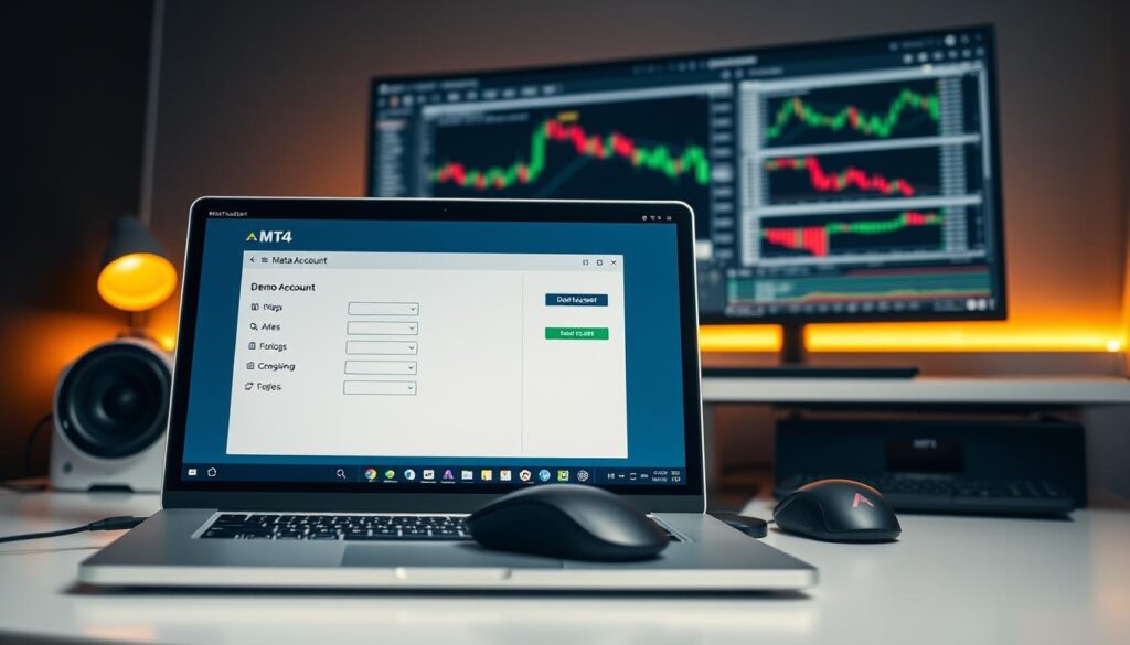 MT4 demo account setup