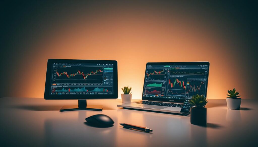 multi-device trading interface