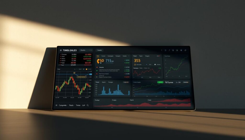 Time and Sales data analysis