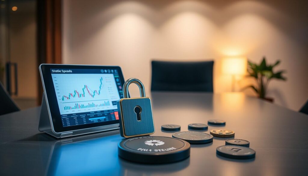 stable spreads and security features