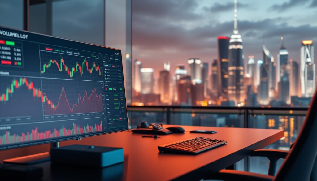 trading volume and lot requirements