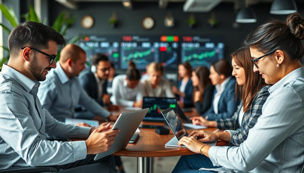 social trading community